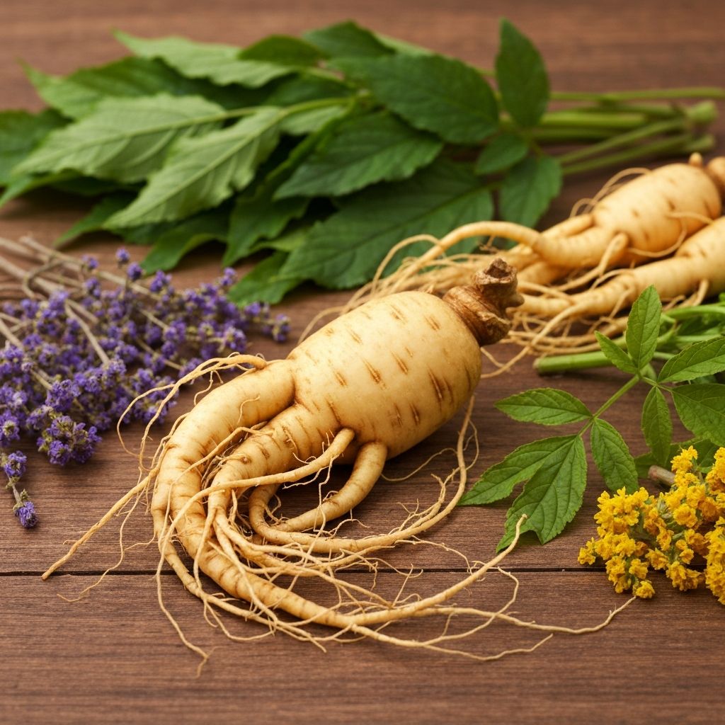 Ginseng and natural herbs